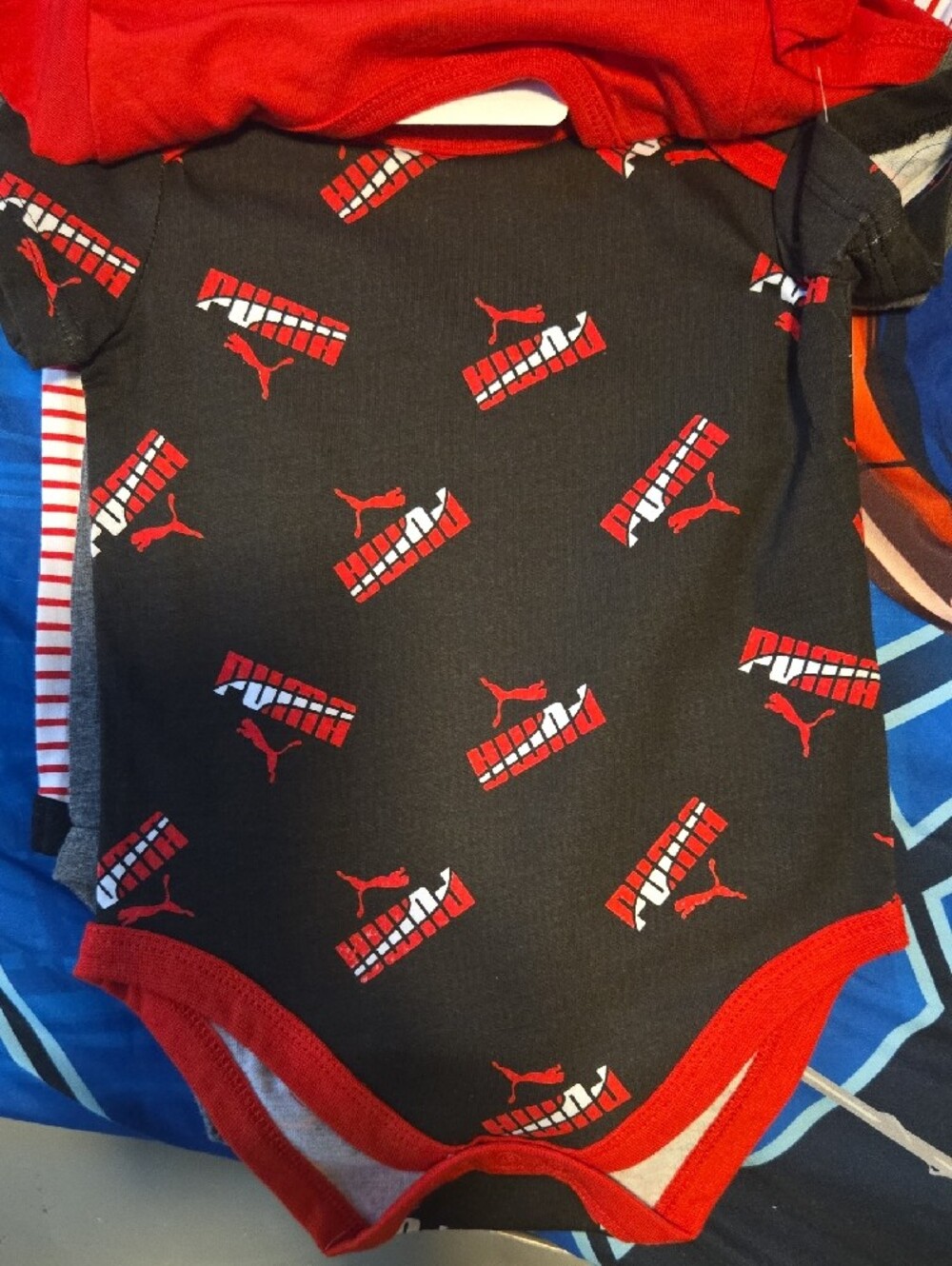 3/6 Month Puma Baby One-Piece Bodysuits - Picture 2 of 5